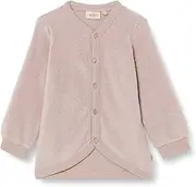 [Wheat] Unisex Baby Wool Fleece Cardigan