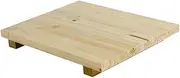 NUOBESTY Handmade Pottery Clay Sculpture Board Solid Wood Cutting Board Mason Pad 24x30cm