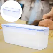 Pasta Organizer for Pantry Food Storage Case Containers with Lid Noodle