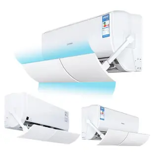 【YUNMI】空調冷氣擋風板 防直吹 伸縮式冷氣檔板 空調出風口導風板 導風罩 空調擋板(56-108CM)