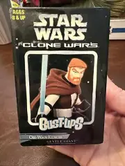 Star Wars Bust Ups Clone Wars Obi wan Kenobi By Gentle Giant LTD Sealed! Rare