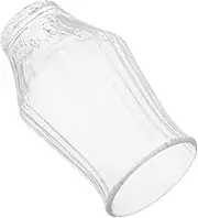 150ml Glass Coffee Cup Glass Vertical Strips for Milk Beer and More Ribbed Design