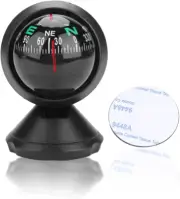 Dash Car Compass Precisely Auto Adjustable Boat Compass for Car Marine Boat Ship