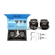 HJG 60W Spot Beam Mini LED Projector Lens Dual Colour For Bikes & Car