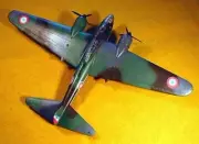 Amiot 354 Reconnaissance Bomber Airplane Wood Model Big New