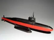 USS George Washington SSBN-598 Submarine Desktop Wood Model Large New
