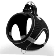Small Dog Harness, Breathable Mesh Step-in Vest, Reflective Soft Padded