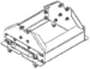 DEMCO 6332-10 5th Wheel Hitch 21K Underbed Mount Prep Package for 2020 Chevy/GMC Components - UMS Side Rail Assembly