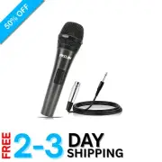 Unidirectional Wired Karaoke Microphone with On/Off Switch for Superior Singing