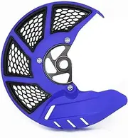 Brake Disc Protector for Suzuki RMZ 250 450 RMX 450Z RMZ250 07-19 RMZ450 05-19 RMX450Z 10-17 Motorcycle Front Brake Disc Guard Cover Rotor Protector(Blue)