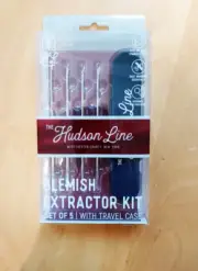 Hudson Blemish Extractor Kit For Men - With Travel Case