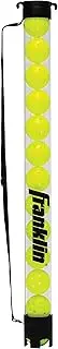 Franklin Sports Pickleball, Tennis + Padel Ball Hopper Tubes - (15) Tennis/Padel + (12) Pickleball Picker Upper Tubes - Hoppers + Retriever for Quick Pickup + Storage - Balls Not Included