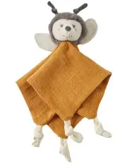 [JIGGLE & GIGGLE] 23cm Bumble The Bee Comforter in Brown/Beige