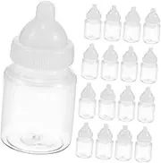 20pcs Boxes Candy Box Small Bottles Bulk Candy Container Shower Favors Party Favors for Shower Bottle Party Favors Candy Bin Candy Jars Containers White Plastic