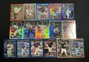 2024 Topps Series 1/2/Update Mixed Refractor & Parallel Lot