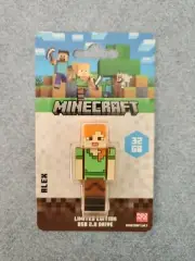 Official Minecraft Collector's Edition USB 2.0 Drive 32GB (ALEX) Limited Ed.