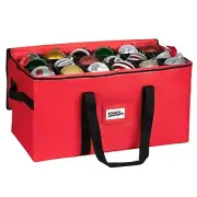Christmas Ornament Storage Container - With Individual Trays - Tear Resistant