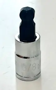 New 3/8" Drive Ball End Hex Bit SAE Socket 3/8" - Free Shipping