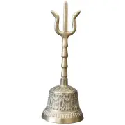 Copper Vintage Hand Bell Large Bell Bell Ornament Outdoor Bell
