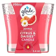 Glade Joyful Citrus & Daisies Infused with Essential Oils Pink Grapefruit