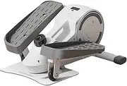 Elliptical Machine, Under Desk Elliptical Bike Pedal Exerciser, 8 Level Adjustable Resistance, with LED Fitness Tracker Screen, Work from Home Fitness, Built-in Wheels and Portable Handle