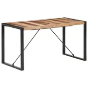 Dining Table 140x70x75 cm Solid Wood vidaXL