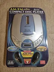 Lenoxx Sound CD-61 Portable CD Compact Disc Player AM/FM Radio Receiver READ