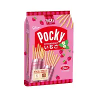 在飛比找蝦皮商城優惠-格力高 Pocky百奇 草莓棒 8袋入(10.8g*8) 【