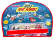 MAJORETTE - MICRO SONIC FLASHERS - 1300-3P BRAND NEW