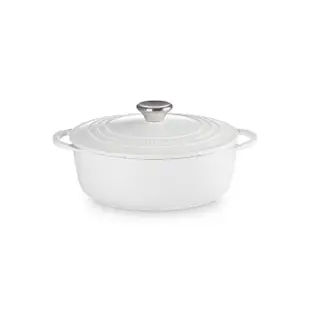 【Le Creuset】BIS琺瑯鑄鐵鍋圓鍋 22cm 薰衣草/藍色迷霧/棉花白/櫻桃紅(2.6L淺鍋 共八色選一)