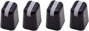 SCNCADEEMT 4PCS/Set AC Heater Control Knob Kit Fit for Toyota Fit for 4Runner Fit for Pickup Fit for Land Fit for Cruiser Fit for Tacoma 55905-22050 Switches and relays