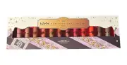 NYX Professional Makeup Matte Lip Vault 12 pc Lipstick Gift Set New