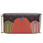 LV M82108 聯名YK FéLICIE POCHETTE MONOGRAM帆布南瓜印花斜背包