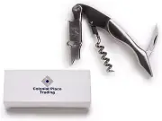 Stainless Steel Waiter Corkscrew Wine Bottle Opener,Foil Cutter,LeverAction Pull