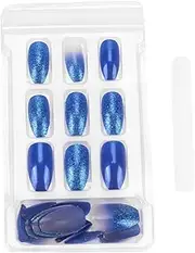 Healvian Elegant Manicure Kit 24 Pack Nail Patches Glue Included for Parties Home Salons