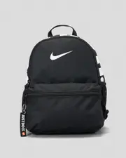 [Nike] Nike Mini Brazilia Backpack in Black/White One Size Black/White