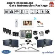Gate Opener with Video Intercom System - High Speed Double Swing Automatic Gate