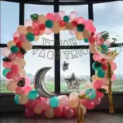 circle arch frame kit with column stand for party decoration balloon frame wi...