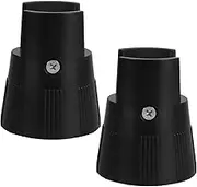 LIFKOME 2Pcs Adjustable Desk Risers for Furniture Feet Non Skid Table Leg Lifters Heavy Duty Furniture Pads with Enhanced Comfort Elegant Appearance for Chairs Sofas