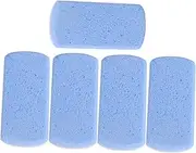 5pcs Foot Rubbing Tool Plantar Gel Pumice Exfoliating Body Scrubber Scraper Cuticle Remover Liquid Heel Remover Foot Remover Filler Grater Pedicure Remover for Feet Calloused
