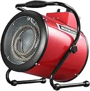 Maxkon 2in1 3000W Industrial Fan Heater Electric Portable Hot Air Blower Carpet Dryer for Warehouse Shed Workshop SAA,Red Design