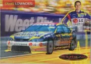 Craig Lowndes 888 Racing Weet-Bix Driver Card 2006 Ford BA Falcon V8 Supercars