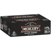Mercury Apple Cider Hard Cans 30x375ml Case