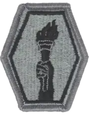 US ARMY RESERVE 442 INFANTRY REGIMENT PATCH ACU CAMO UNIFORM