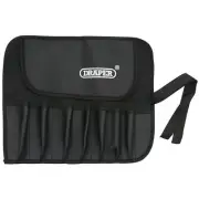 Draper 8 Division PVC Tool Roll With Bound Edges Size 390 x 330mm 72976