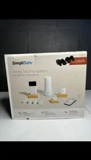SimpliSafe 8 Piece Wireless Home Security System Compatible Alexa, Google Assist