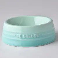 在飛比找PChome24h購物優惠-Le Creuset 寵物迷你餐碗 薄荷綠