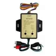 Speaker Level Converter for Amplifier Stereos System High Low Impedance Adapter