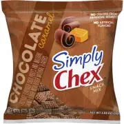Chex Mix Simply Chex Snack Mix Chocolate Caramel, 1.03 Ounces, 60 Per Case