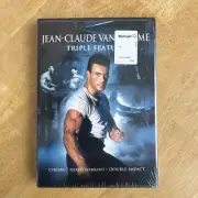 Van Damme: Triple Feature Cyborg, Death Warrant, Double Impact (3-DVD Set, 2012)